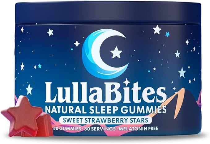 LullaBites - Gomitas Naturales para Dormir Mejor y Relajarte (Sin Melatonina)