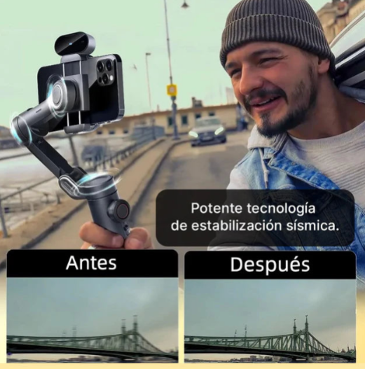 Trípode para Celular con Control Bluetooth – Fotos y Videos Estables a Distancia