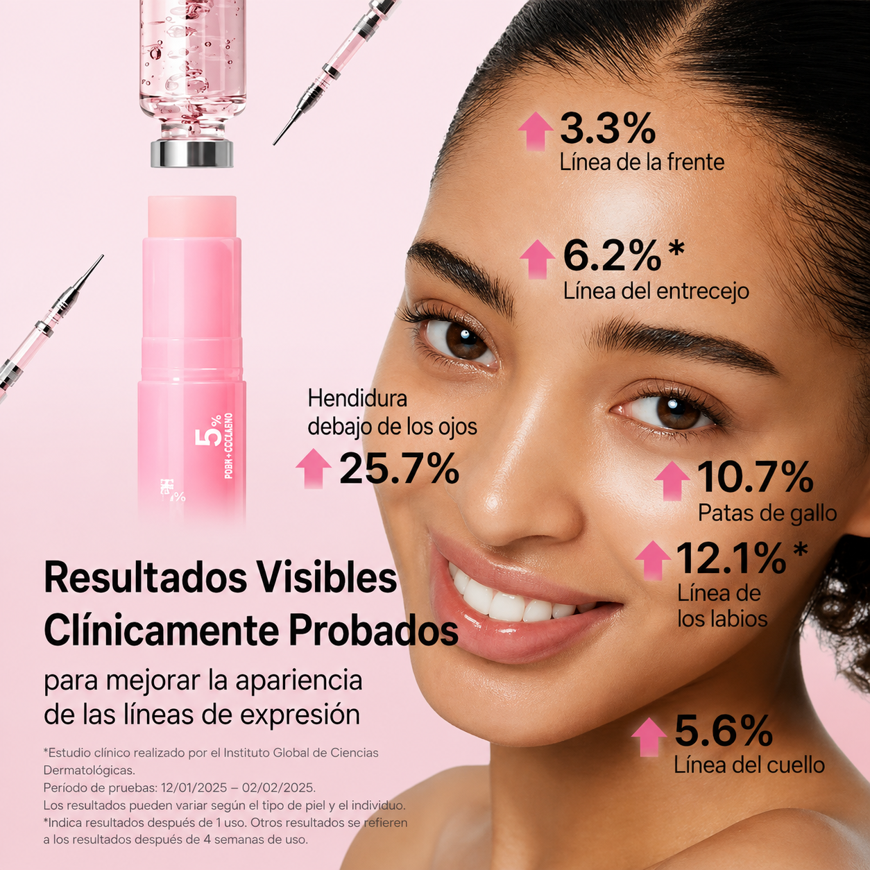 Medicube Bálsamo PDRN Rosa + Colágeno | Efecto Volumen y Piel Radiante