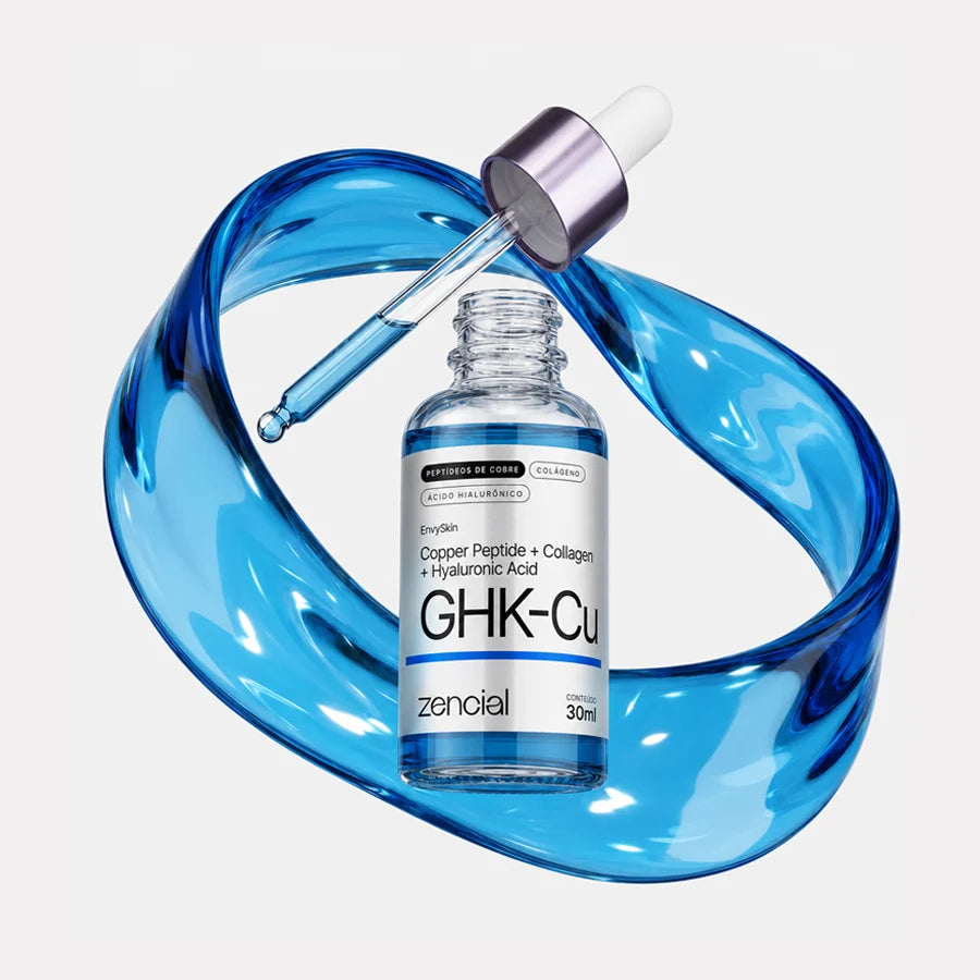 Sérum GHK-Cu con Péptidos de Cobre, Colágeno y Ácido Hialurónico