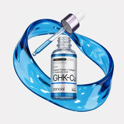 Sérum GHK-Cu con Péptidos de Cobre, Colágeno y Ácido Hialurónico