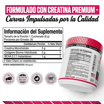 OFERTA 2X1 - Creatina + Colágeno + BCAA | Más Fuerza y Definición Femenina
