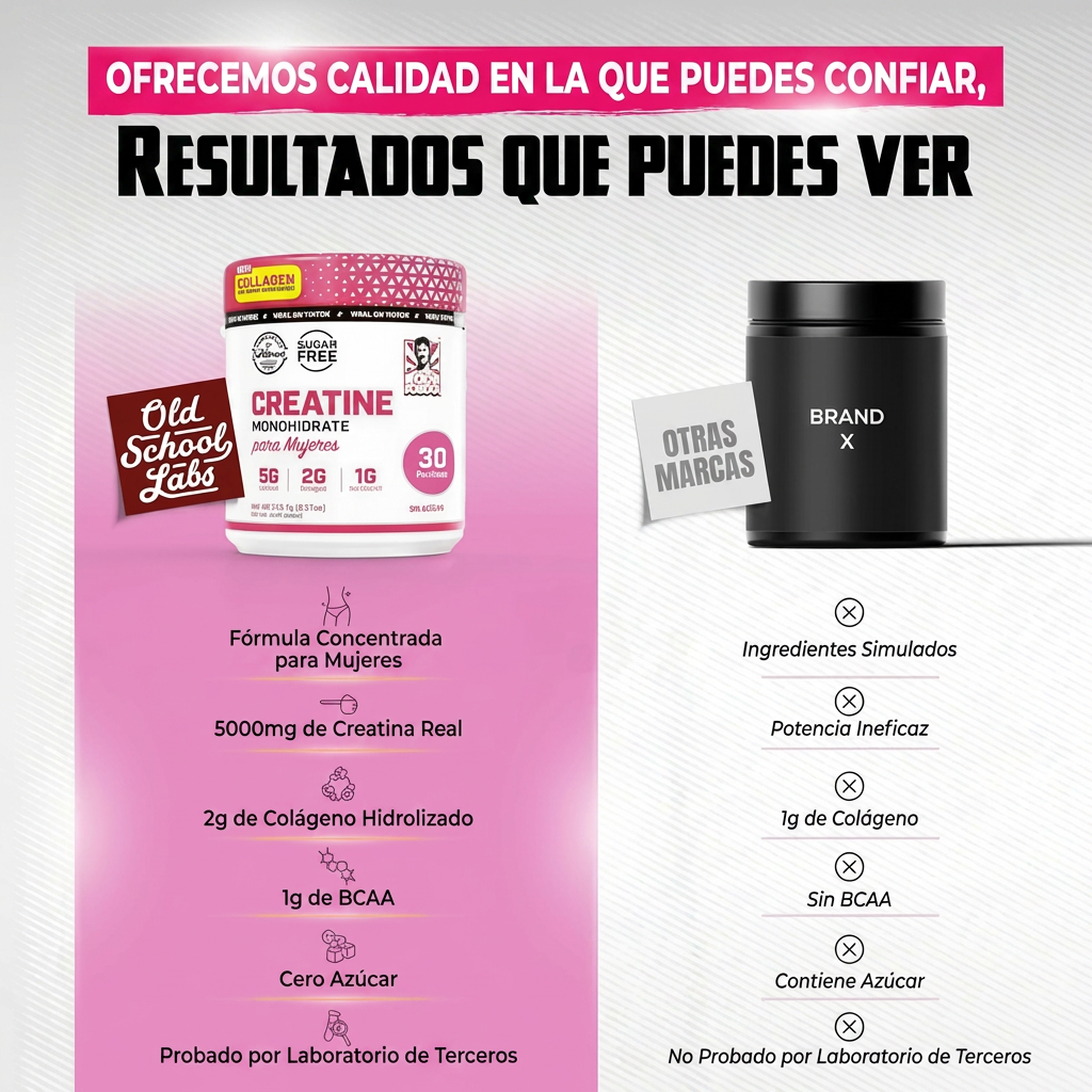 OFERTA 2X1 - Creatina + Colágeno + BCAA | Más Fuerza y Definición Femenina