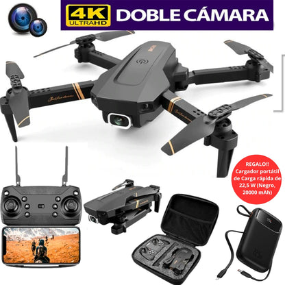 Flydron Dron 998 PRO |Con Camara Full Hd 4k + BATERIA EXTRA
