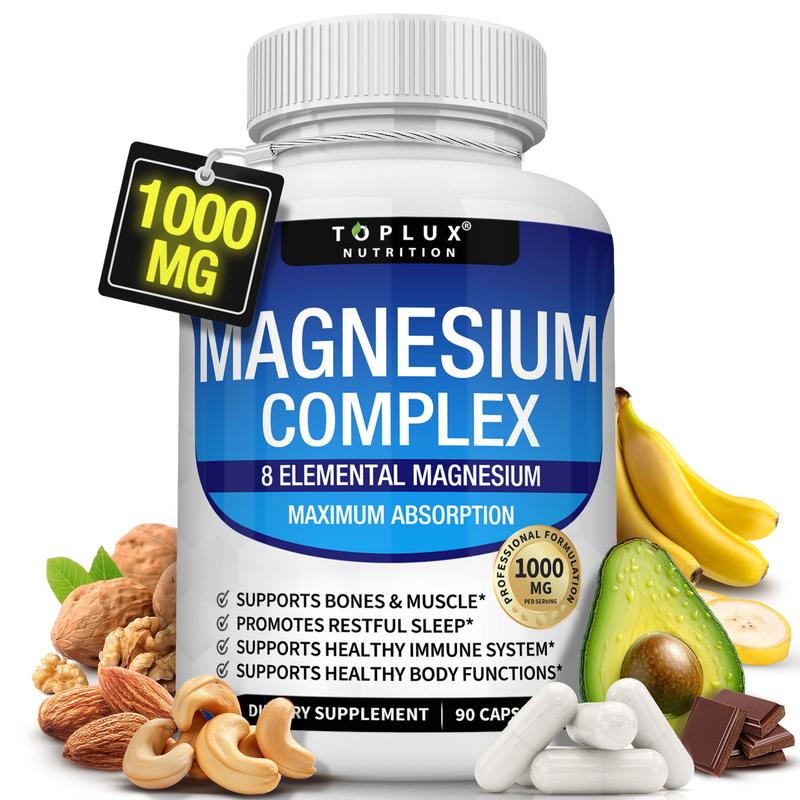 Magnesio Complex™ 8 en 1 – Equilibrio Corporal Completo 1000mg