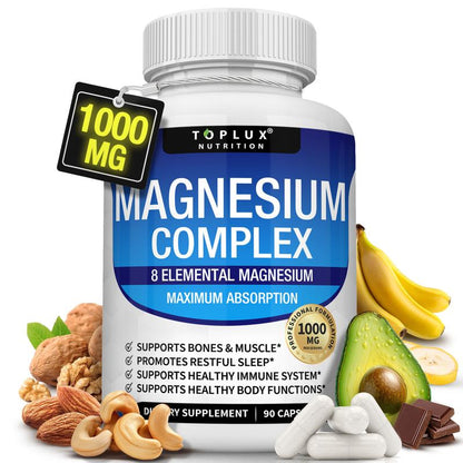 Magnesio Complex™ 8 en 1 – Equilibrio Corporal Completo 1000mg