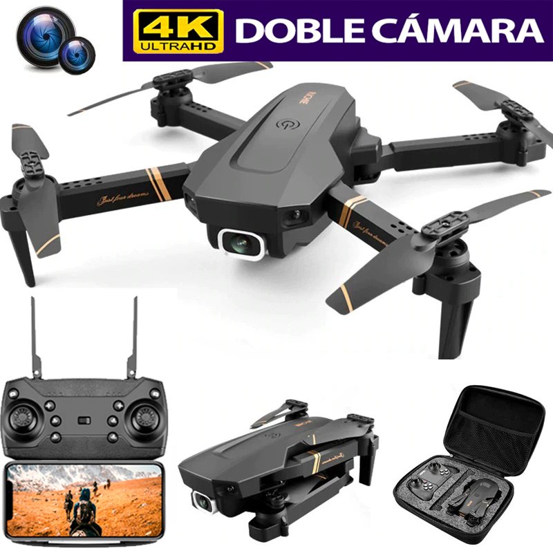 Flydron Dron 998 PRO |Con Camara Full Hd 4k + BATERIA EXTRA
