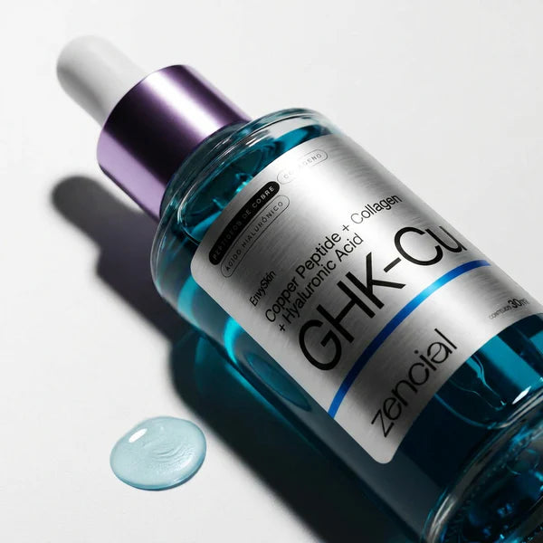 Sérum GHK-Cu con Péptidos de Cobre, Colágeno y Ácido Hialurónico